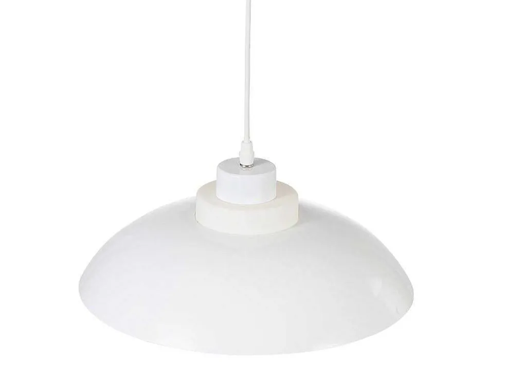 Hanglamp Van Metaal - D34 X H120 Cm - Wit - Briliva