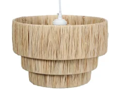 Hanglamp Van Raffia - D30 X H171 Cm - Naturel - Sarnia