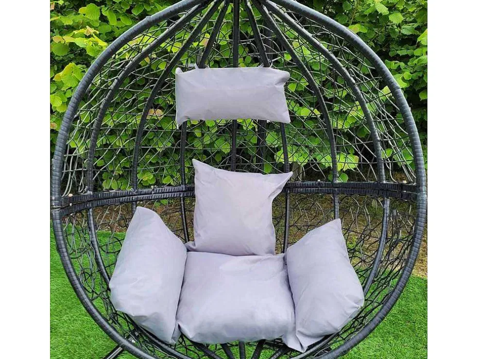 Hangstoel Egg Chair - Zwart - Max: 150 Kg