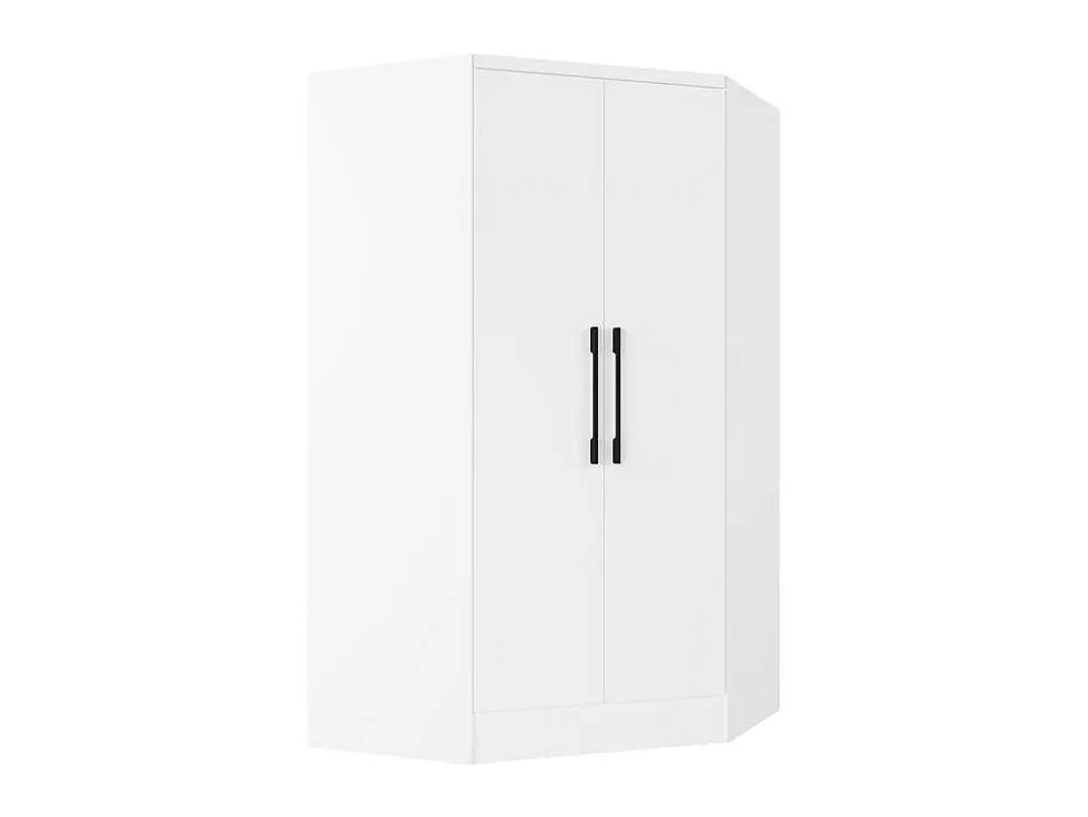 Hoekkast Met 2 Deuren - L101 Cm - Wit - Aurali