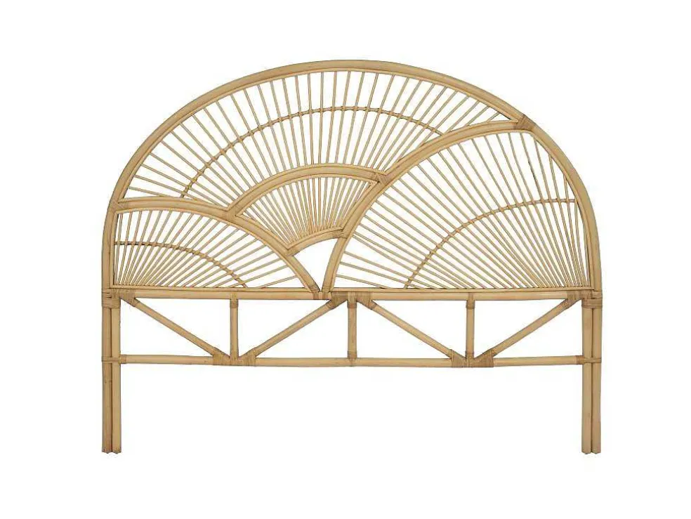Hoofdeinde Van 160 Cm - Rotan - Naturel - Efela