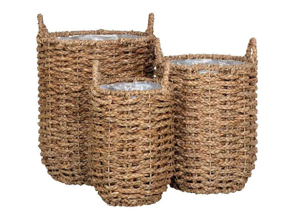 Hue Planten Schuilplaatsen Set Van 3 Stuks. Buitenshuis Naturel.