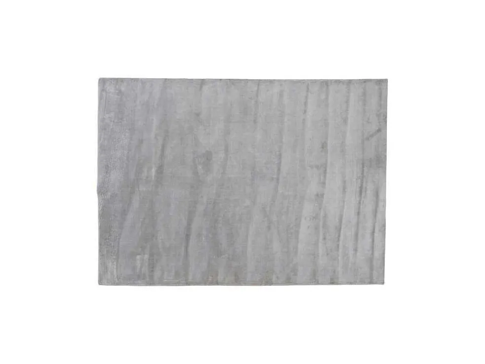 Indra Vloerkleed 300X200 Cm Viscose Grijs.