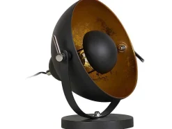 Industriele Lamp Movie - H37 Cm - Tweekleurig Goud En Zwart Van Het Merk Inside Art