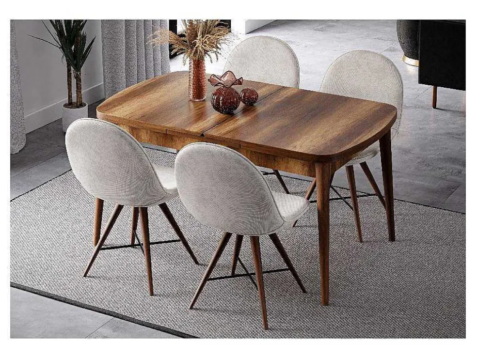 Irmak Tafel, Walnoot, 178X80X72 Cm, Epikasa