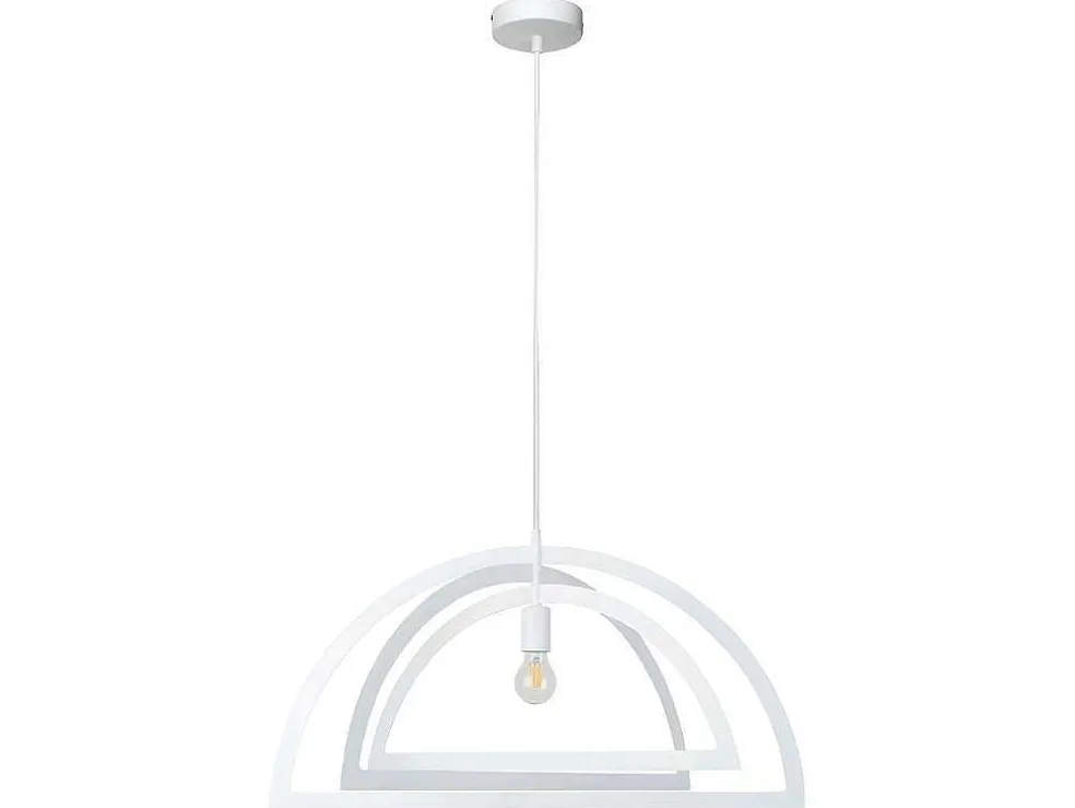 Justyna Hanglamp, Wit, 75X75X110 Cm, Epikasa