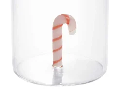 Karaf + Set Van 4 Glazen Met Kerstmotieven - Scopa