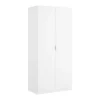 Kast Met 2 Deuren - L81 Cm - Wit - Listowel
