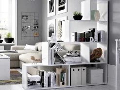 Kast Raja - 6 Niveaus - Kleur: Wit