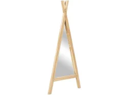 Kinderspiegel Van Teakhout - B55 X H120 Cm - Naturel - Batam