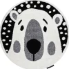 Kindertapijt Joy Rond , Teddy Beertje, Voor Kinderen - Structureel, Cercle 160 Cm