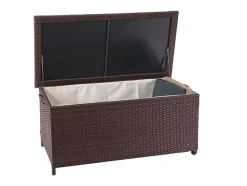 Kussenbox Van Polyrattan Mcw-D88 Iii, Premium Bruin, 51X100X50Cm 170L