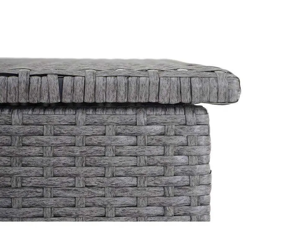 Kussenbox Van Polyrattan Mcw-D88 Iii, Basic Grijs, 51X115X59Cm 250L