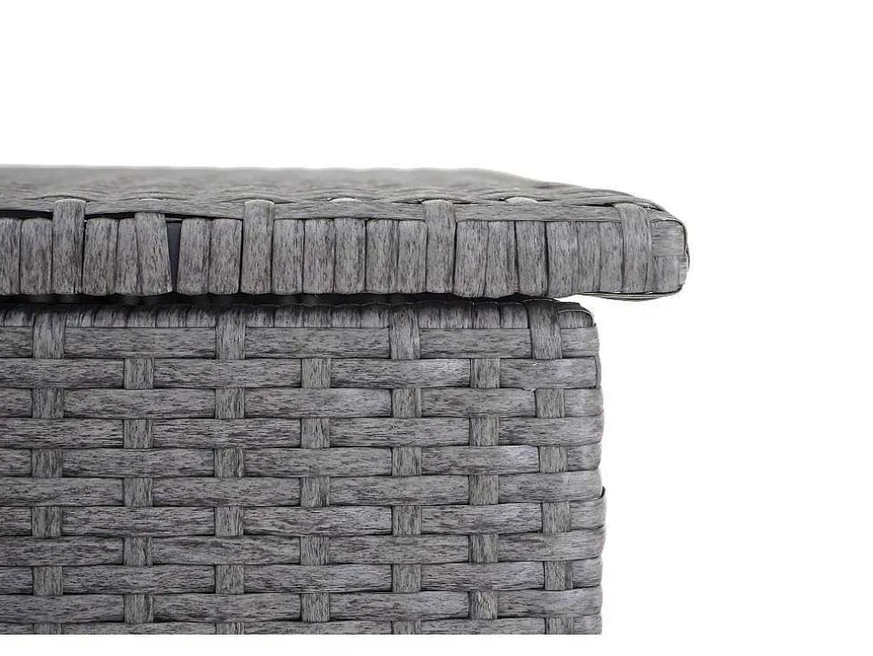 Kussenbox Van Polyrattan Mcw-D88 Iii, Basic Grijs, 51X115X59Cm 250L