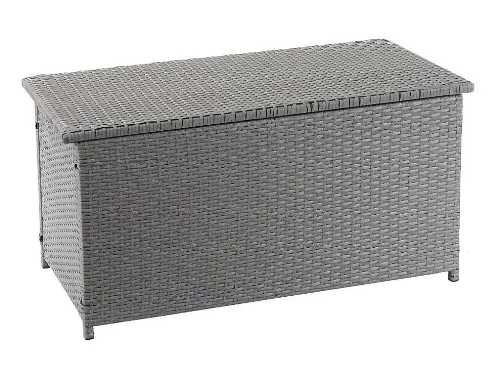 Kussenbox Van Polyrattan Mcw-D88 Iii, Basic Grijs, 51X100X50Cm 170L