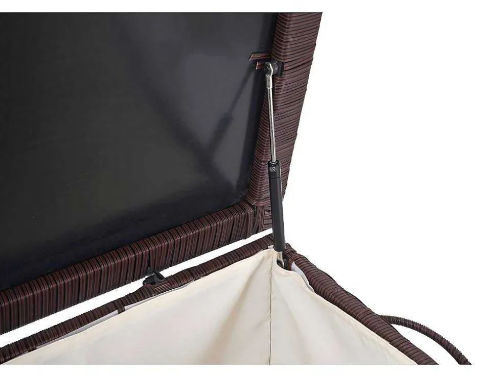 Kussenbox Van Polyrattan Mcw-D88 Iii, Premium Bruin, 80X160X94Cm 950L