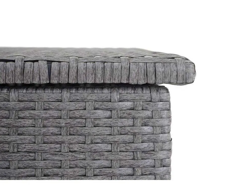 Kussenbox Van Polyrattan Mcw-D88 Iii, Basic Grijs, 80X160X94Cm 950L