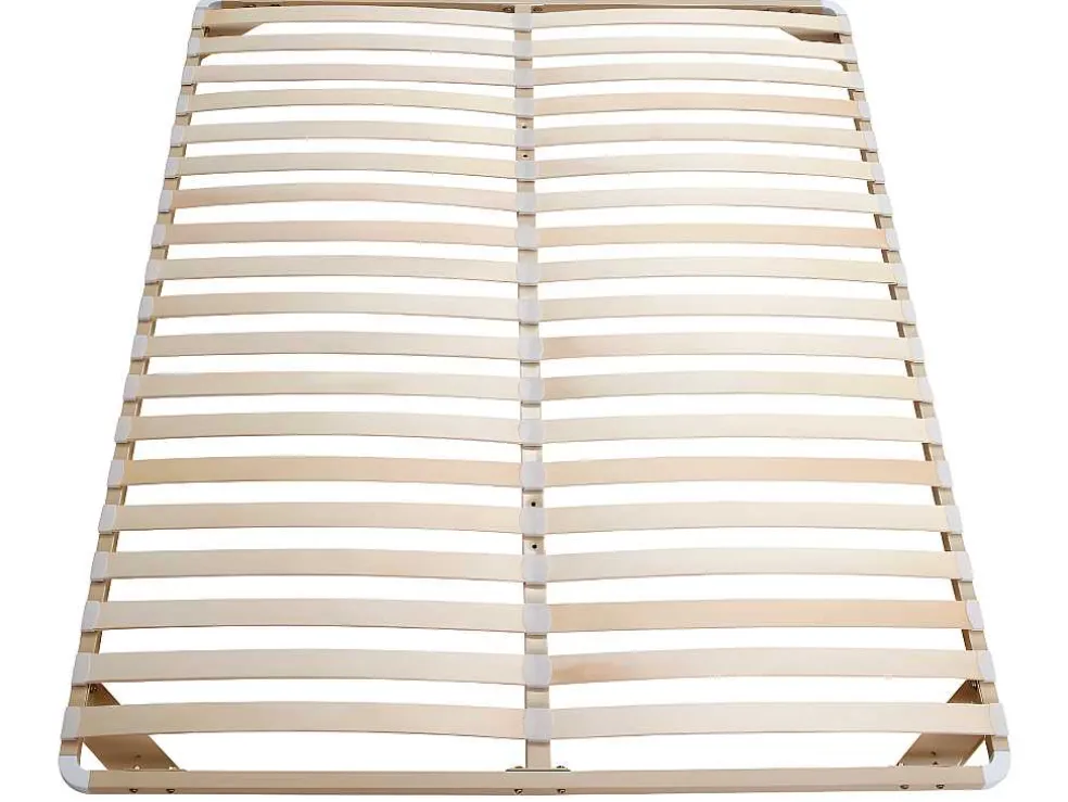Lattenbodem - Te Monteren 160 X 200 Cm - 2 X 19 Latten - Zonder Poten - Beige