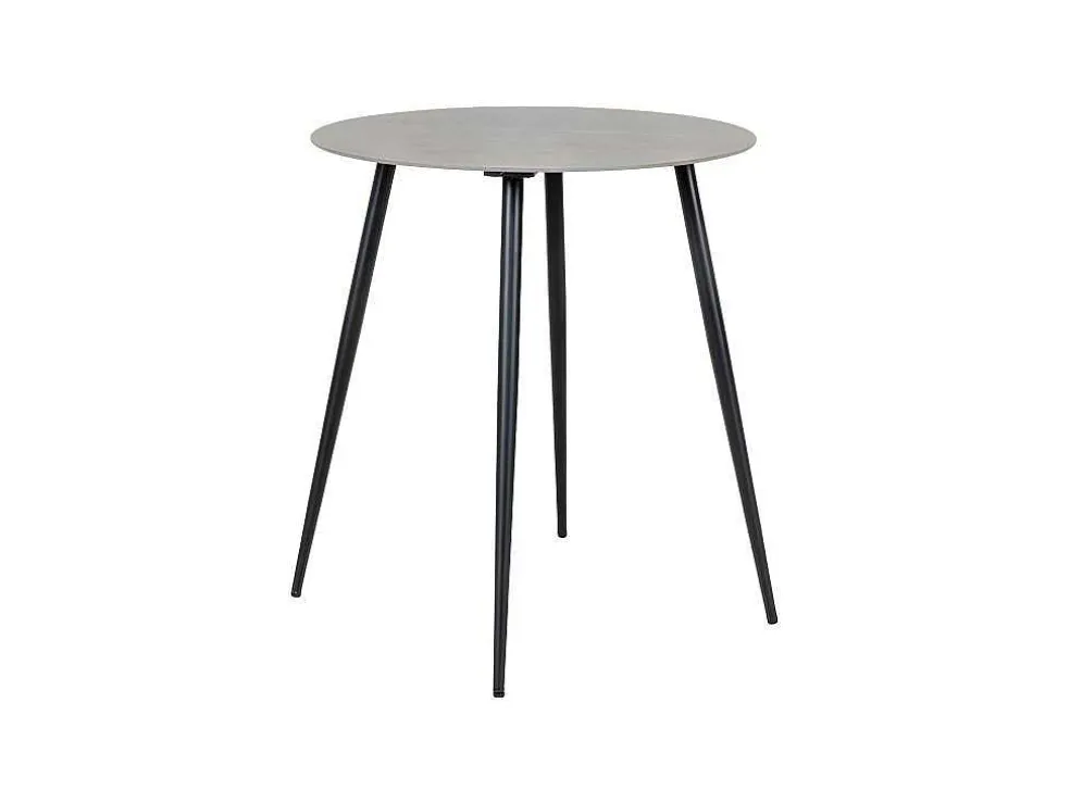 Lazio Cafe Tafel O60Cm Grijs.