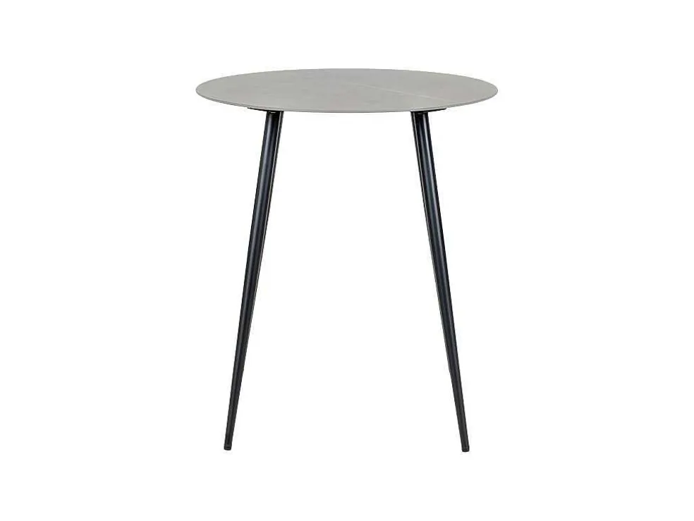 Lazio Cafe Tafel O60Cm Grijs.