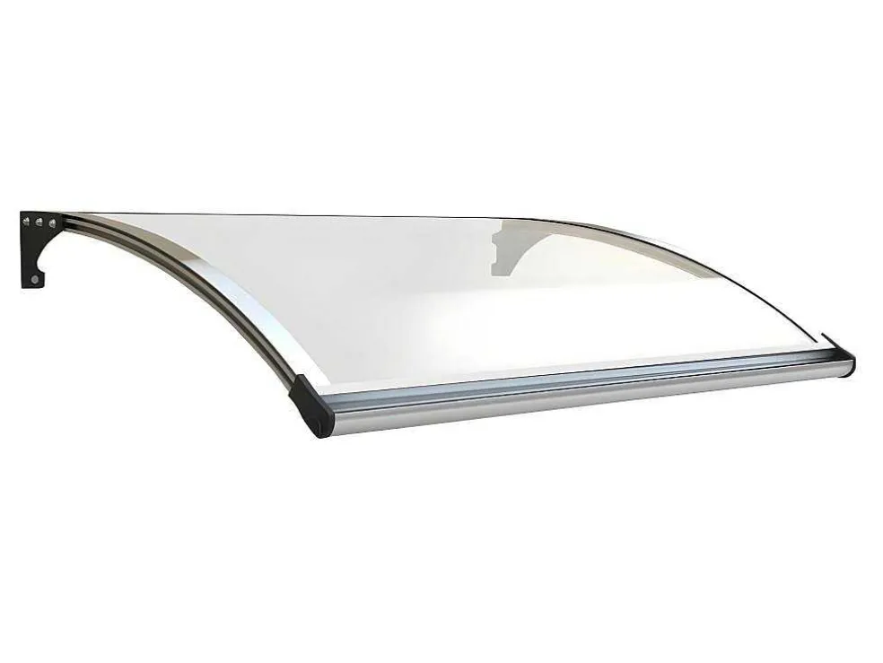 Luifel Met Led-Verlichting Neoned Van Aluminium - 120 X 100 Cm