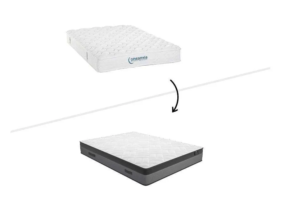 Matras Met Pocketveren En Vormgeheugen 160X200Cm Dikte 24Cm - Illusion Van Dreamea