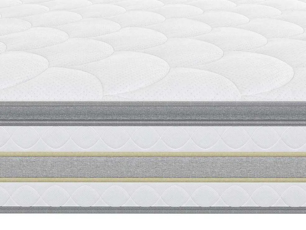 Matras 140X 190Cm Met Pocketveren En Geintegreerd Topmatras Dikte 29Cm - Canterbury Van Ysmee