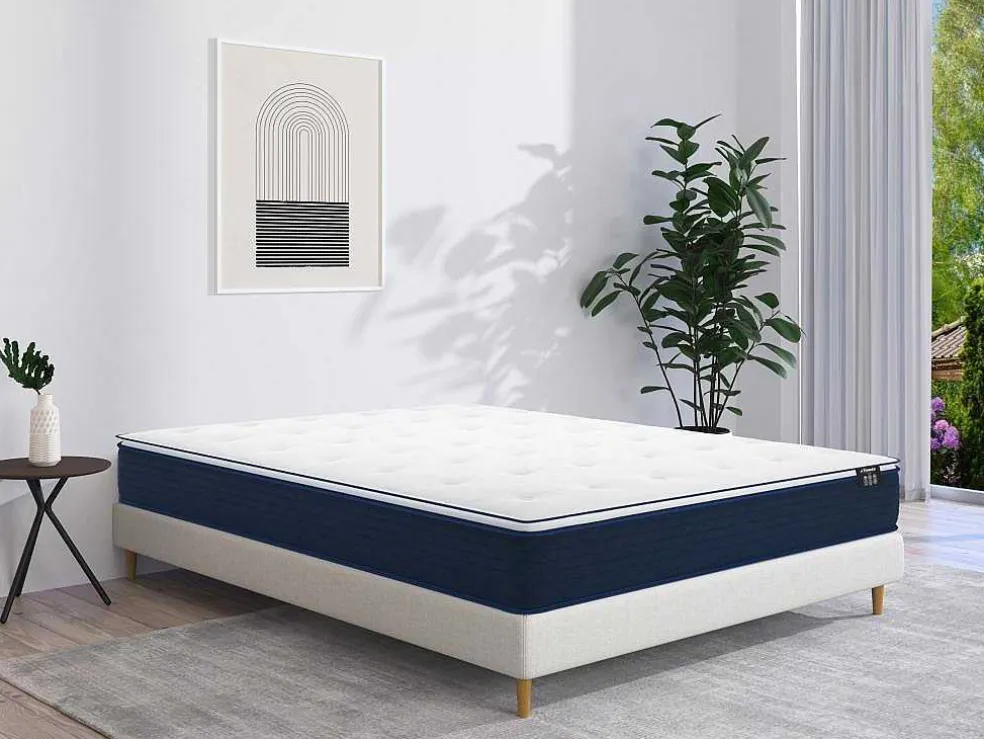 Matras 180X200Cm Met Pocketveren En Bijpassende Topmatras Dikte 24Cm - Altier Van Dreamea