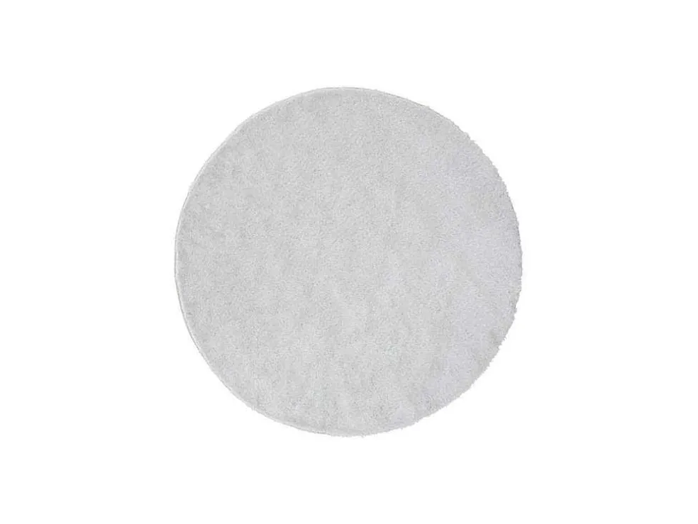 Mattis Vloerkleed O200 Cm Polyester Wit.