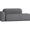 Max Modulaire Bank 2/3 Zits Donkergrijs