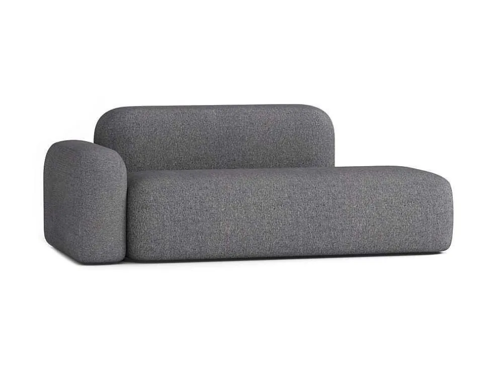 Max Modulaire Bank 2/3 Zits Donkergrijs