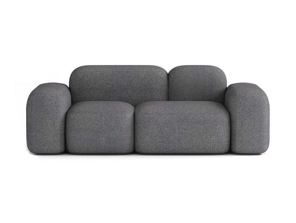 Max Modulaire Bank 2 Zits Donkergrijs