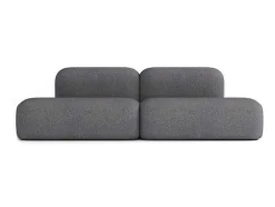 Max Modulaire Bank 4 Zits Donkergrijs