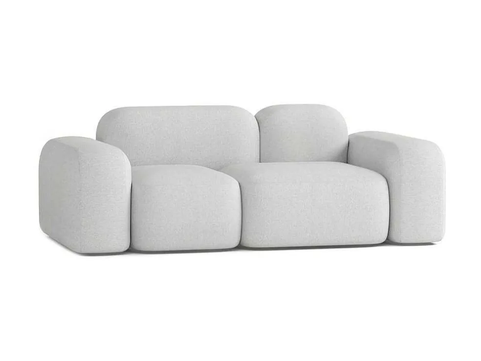 Max Modulaire Bank 2 Zits Lichtgrijs