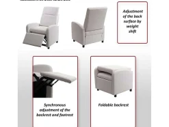 Mcw-H18 Fauteuil, Zwart