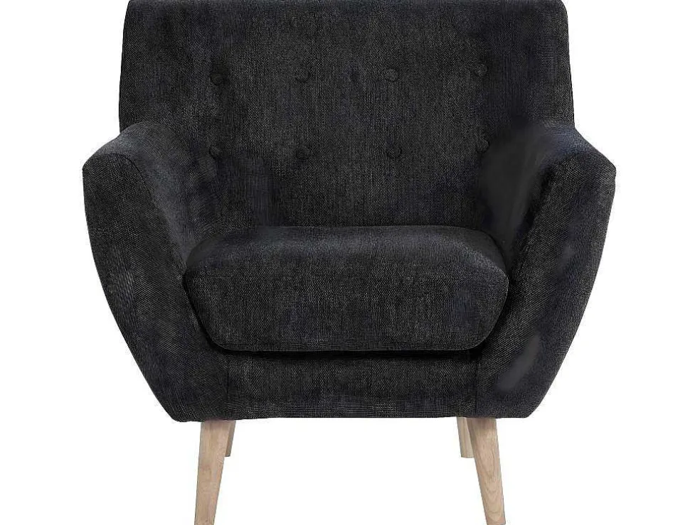 Monte Fauteuil Donkergrijs.