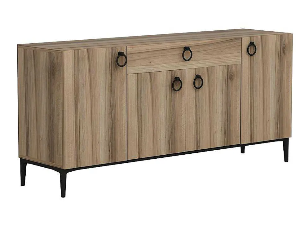 Moon Multifunctioneel Kabinet, Walnoot, 160X42X75 Cm, Epikasa