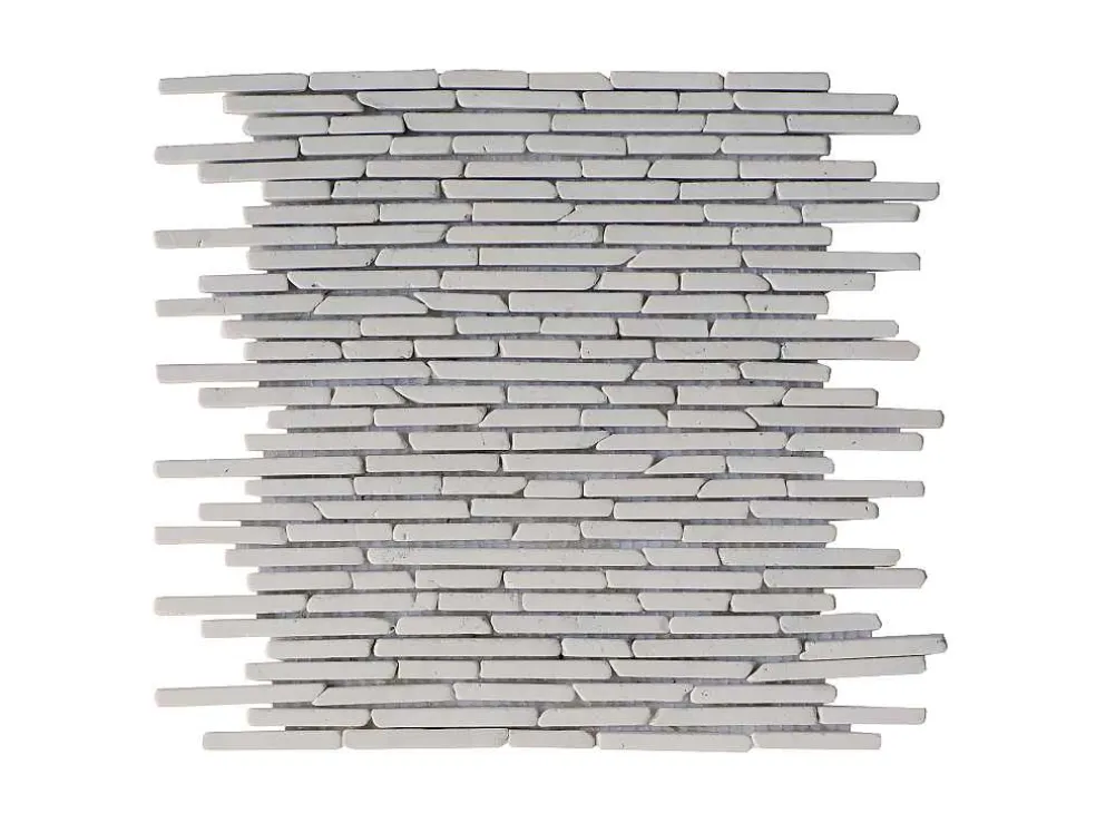 Mozaiek Vloer En Wand In Creme Marmer - Set Van 1M - Moyali