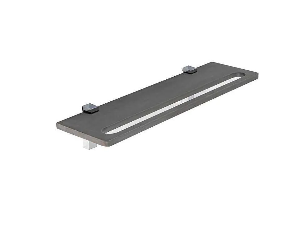 Muur Handdoekhouder Van Beton - 59,5 X 16,8 X 1,8 Cm - Dukat