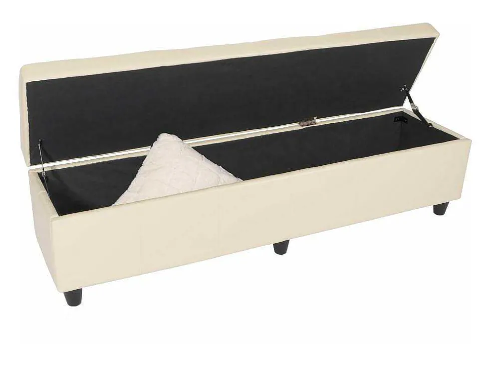 Opbergkist Arezzo Xxl, Creme