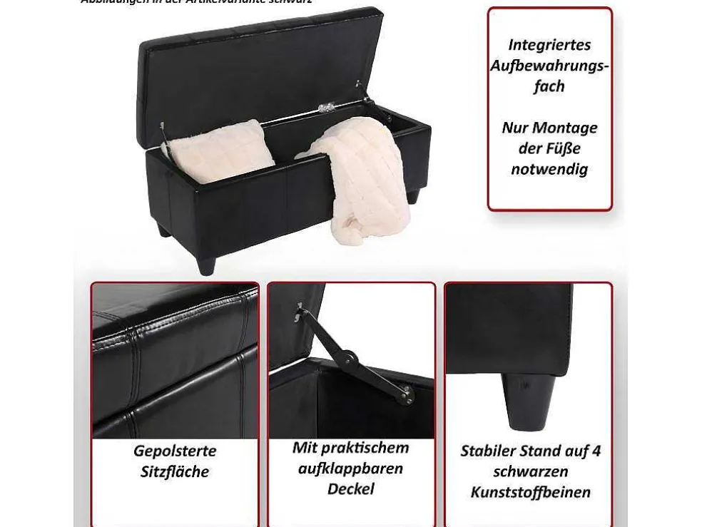 Opbergkist Kriens, Creme