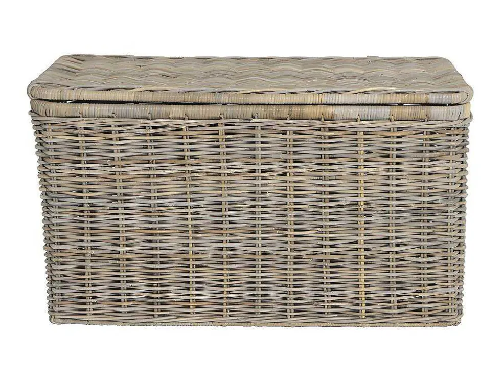 Opbergruimte Van Kubu Timgad - L100 X D55 X H55 Cm - Natuurlijk Grijs