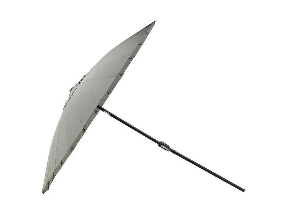 Palmetto Parasol Met Kantelfunctie Grijs.
