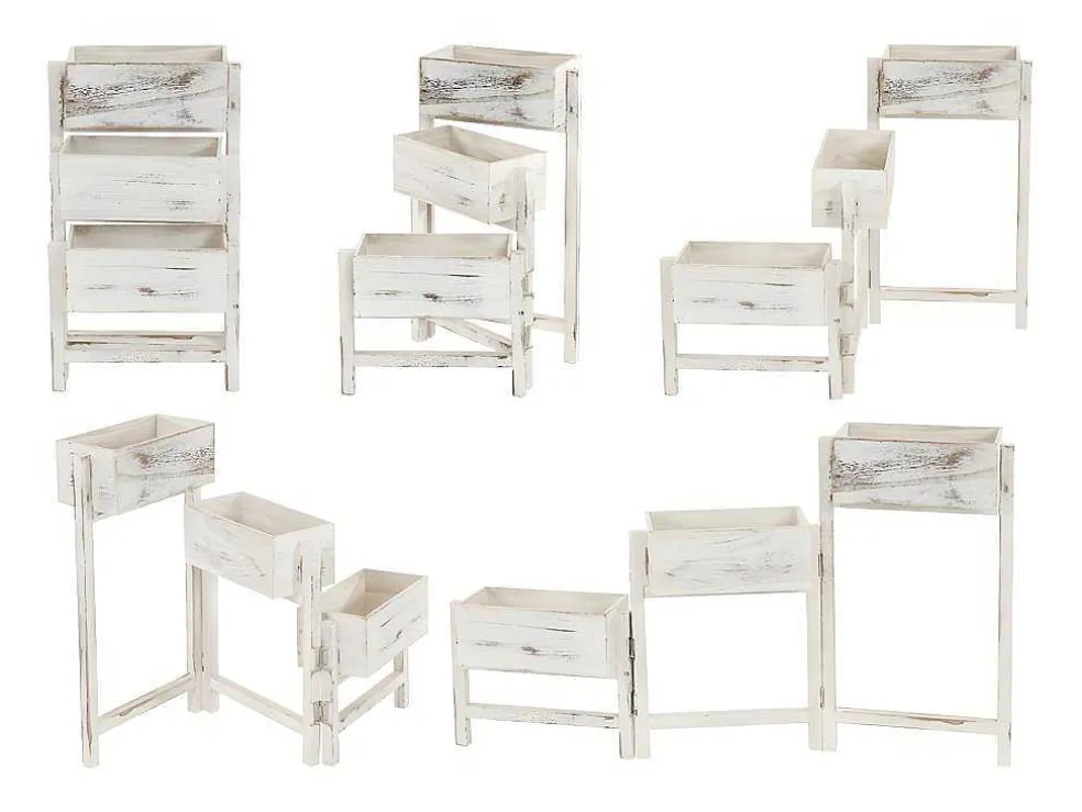 Plantenrek Staand Rek, Wit