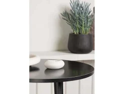 Plaza Barmeubelset Bartafel Zwart En 2 Adesto Barstoelen Zwart.