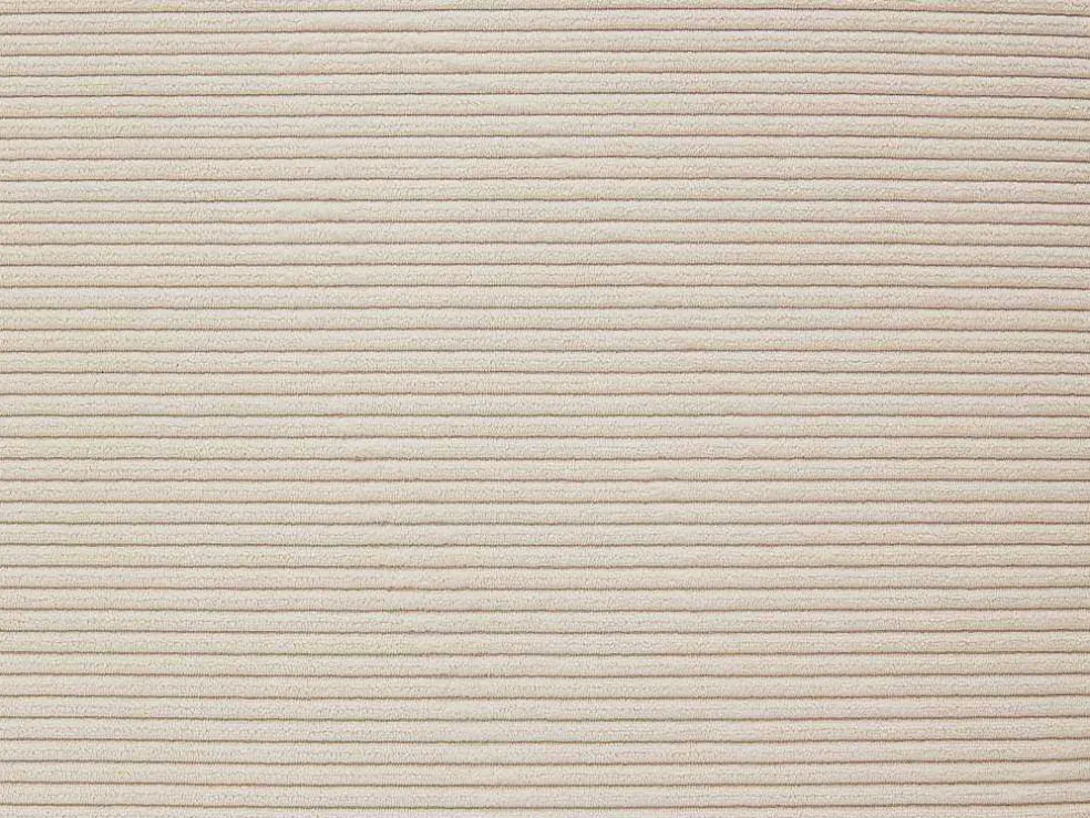 Poef Van Beige Ribfluweel Borore - Van Pascal Morabito