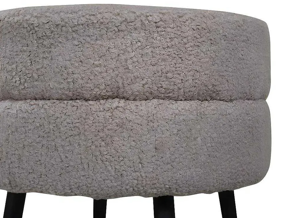 Pot Poef O40Cm Beige.