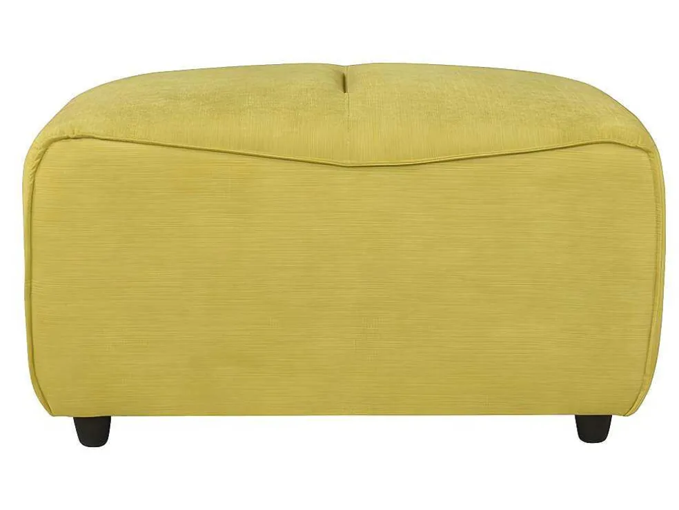 Pouf Voor Moduleerbare Comfortzitbank Symposion In Stof - Geel