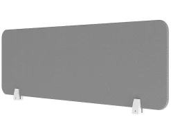 Professioneel Bureau Voor 1 Persoon - Wit - L160 Cm - Met Afscheiding - Downtown