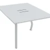 Professioneel Bureau Voor 2 Personen - Wit - L120 Cm - Downtown